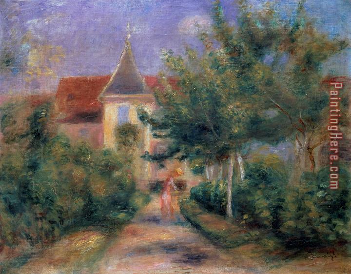 Pierre Auguste Renoir The House at Giverny under the Roses